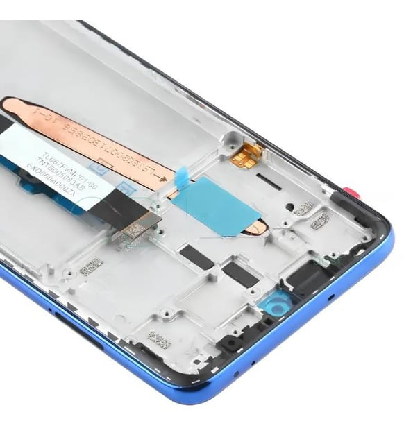 ال سی دی POCO X3 با فریم آبی